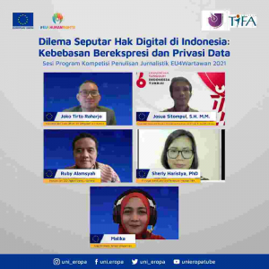 Foto Webinar EU4Wartawan